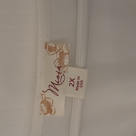 Navy/White Marble Blouse - Picture 2 of 4